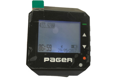 Wrist watch pager